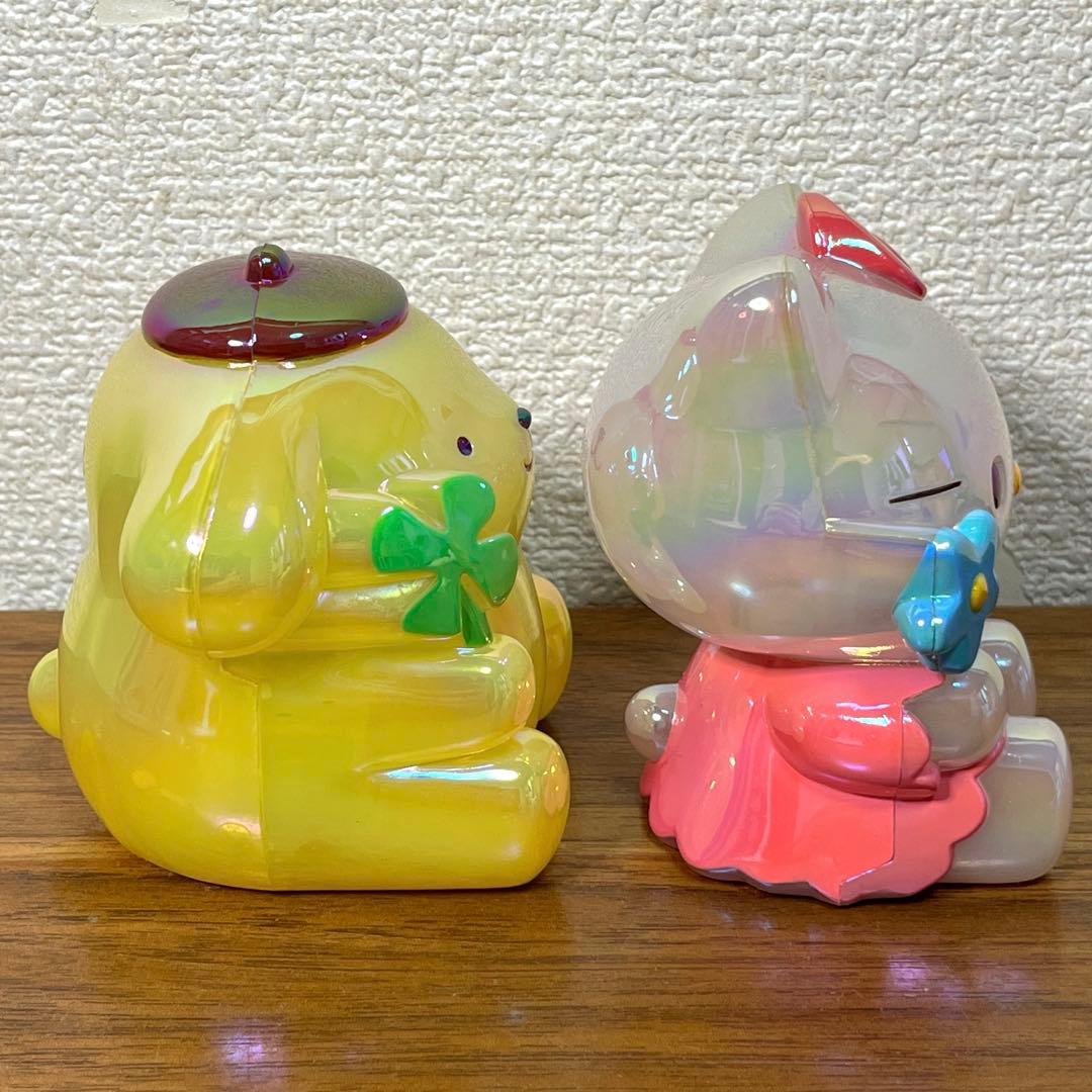 サンリオ ぴかぴかオルゴール 2種セット キティ、ポムポムプリン 2000年製