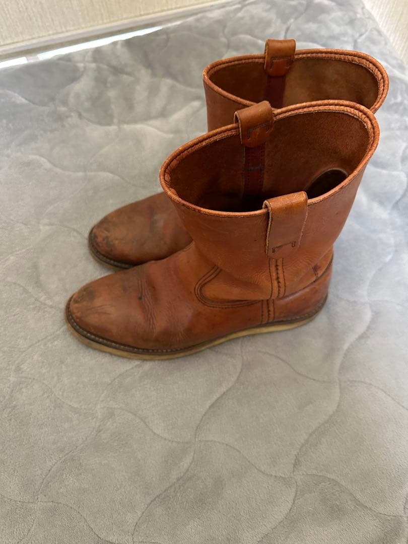 レッドウイング ペコス866 8.5D 四角犬タグ ヴィンテージ 80s