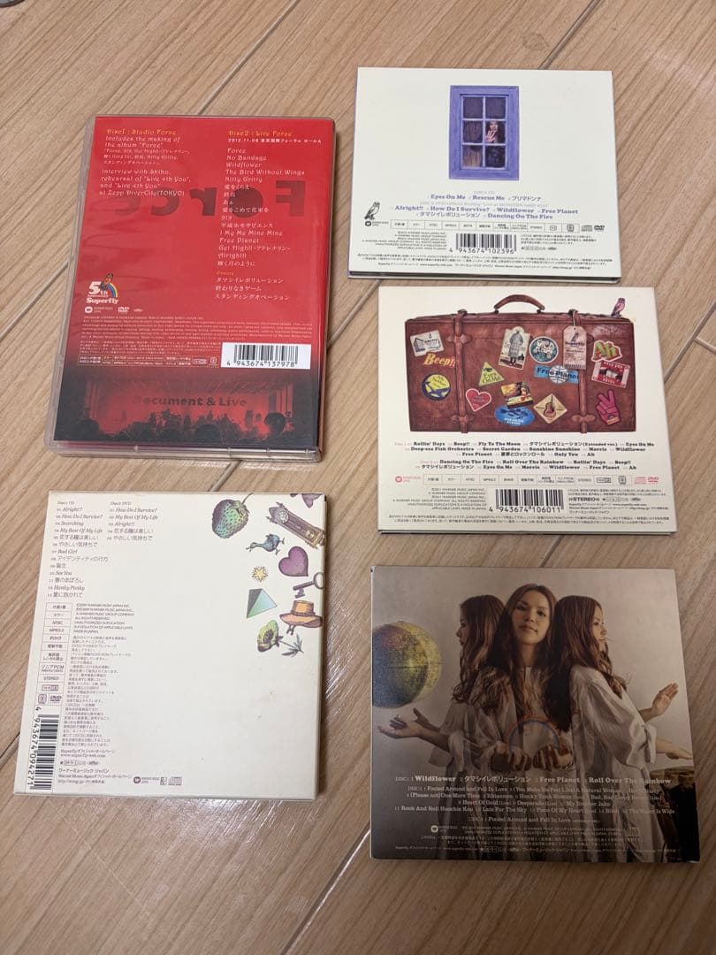 Superfly 初回限定盤 CD4枚＋DVD1枚 まとめ売り／バラ売りOK - メルカリ
