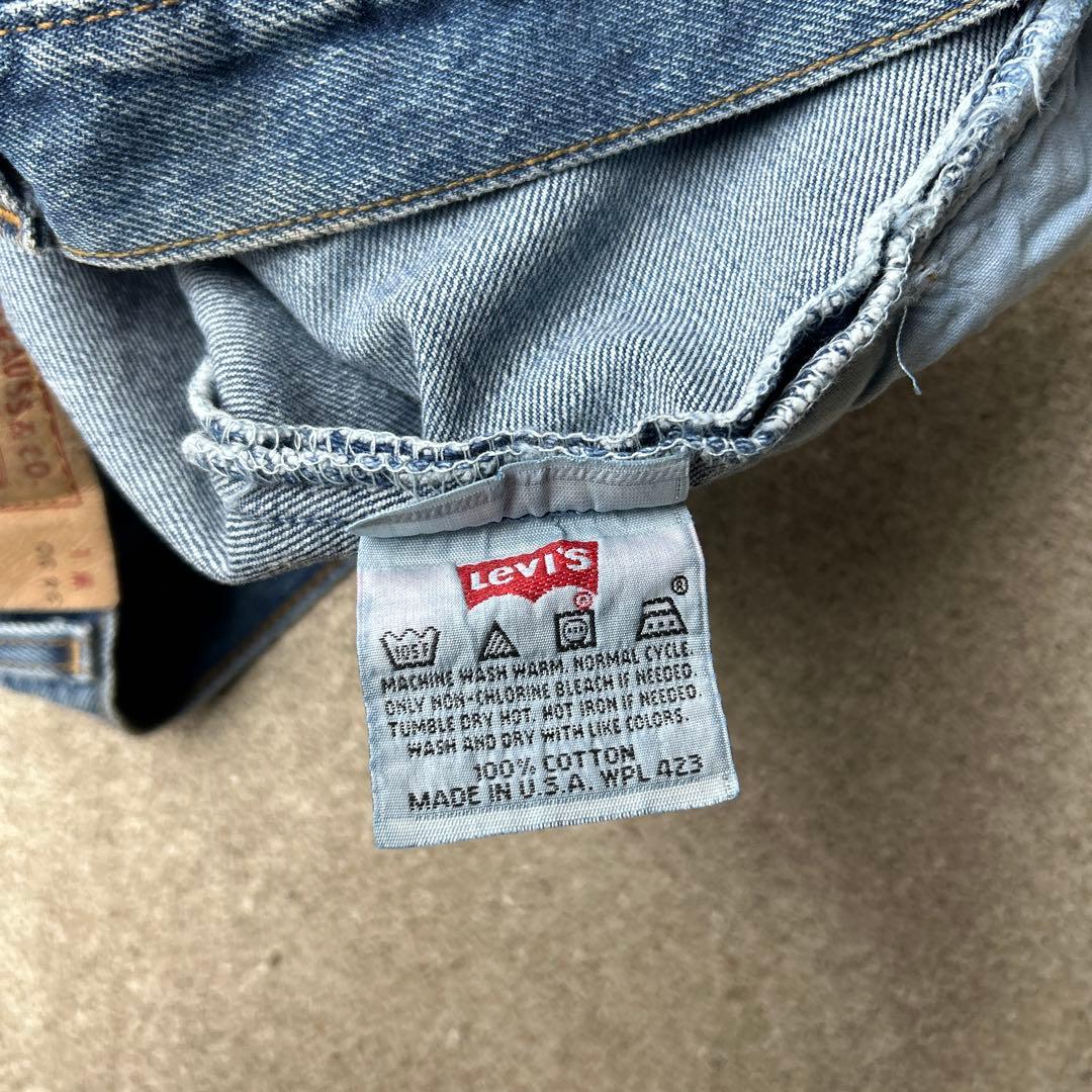 未使用】リーバイス501 W34×L30 アメリカ製90s デッドストック - メルカリ