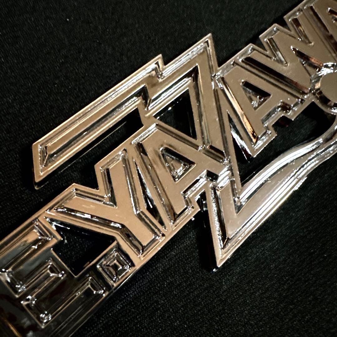 矢沢永吉☆E.YAZAWA☆エンブレムステッカー☆SILVER - メルカリ