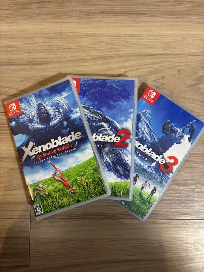 Xenobladeシリーズ 3作品セット 1、2、3セット Switch Xenoblade Chronicles 3-Pack Bundle (Includes Xenoblade Chronicles