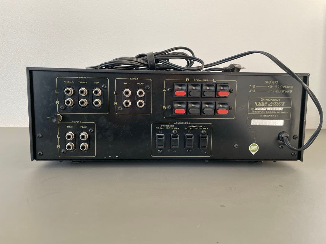 Pioneer SA-6800II プリメインアンプ シルバー - メルカリ