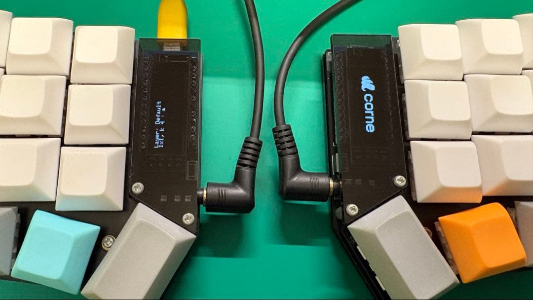 Corne Cherry Light 分割キーボード 有線 42キー 赤軸 - メルカリ