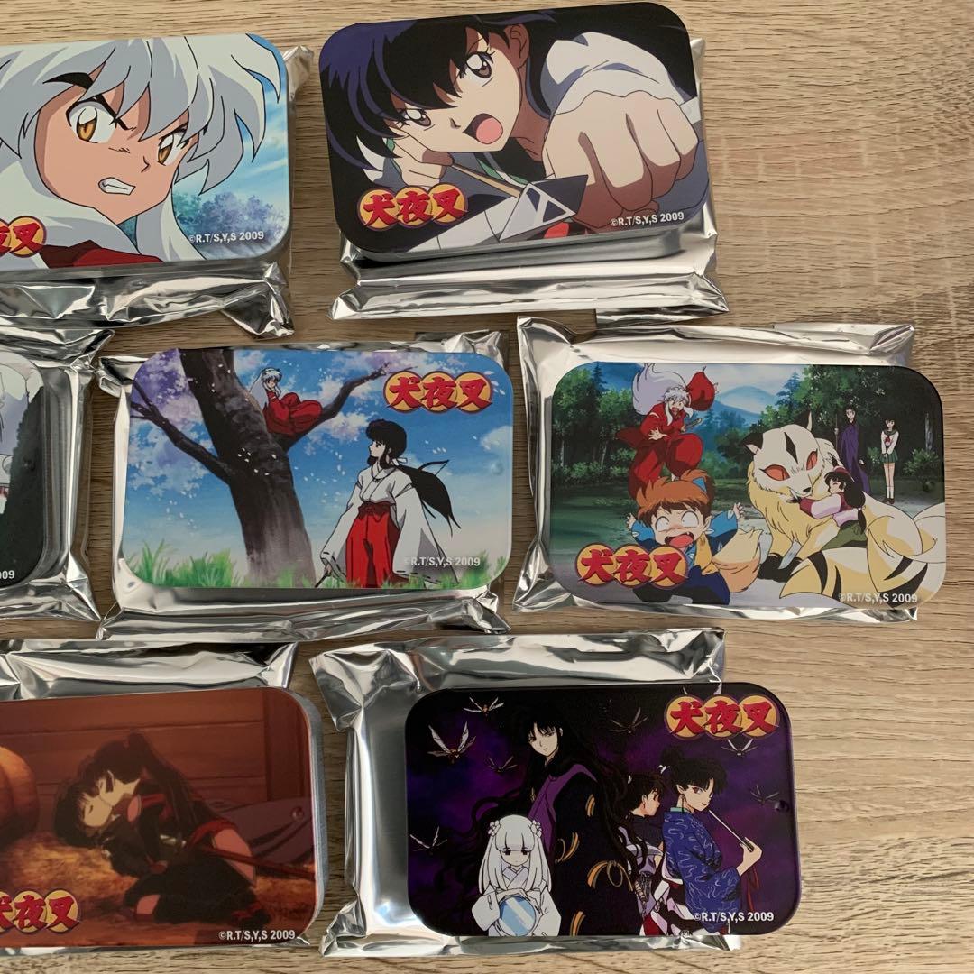 犬夜叉 オーケストラ ミント缶 タブレット缶 コンプリート セット 殺生