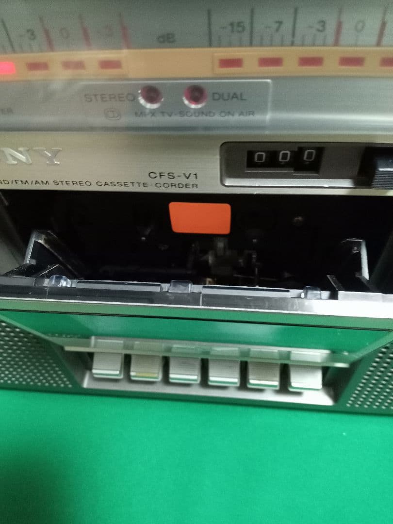 SONY CFS-V1 ラジカセ FM/AMカセット
