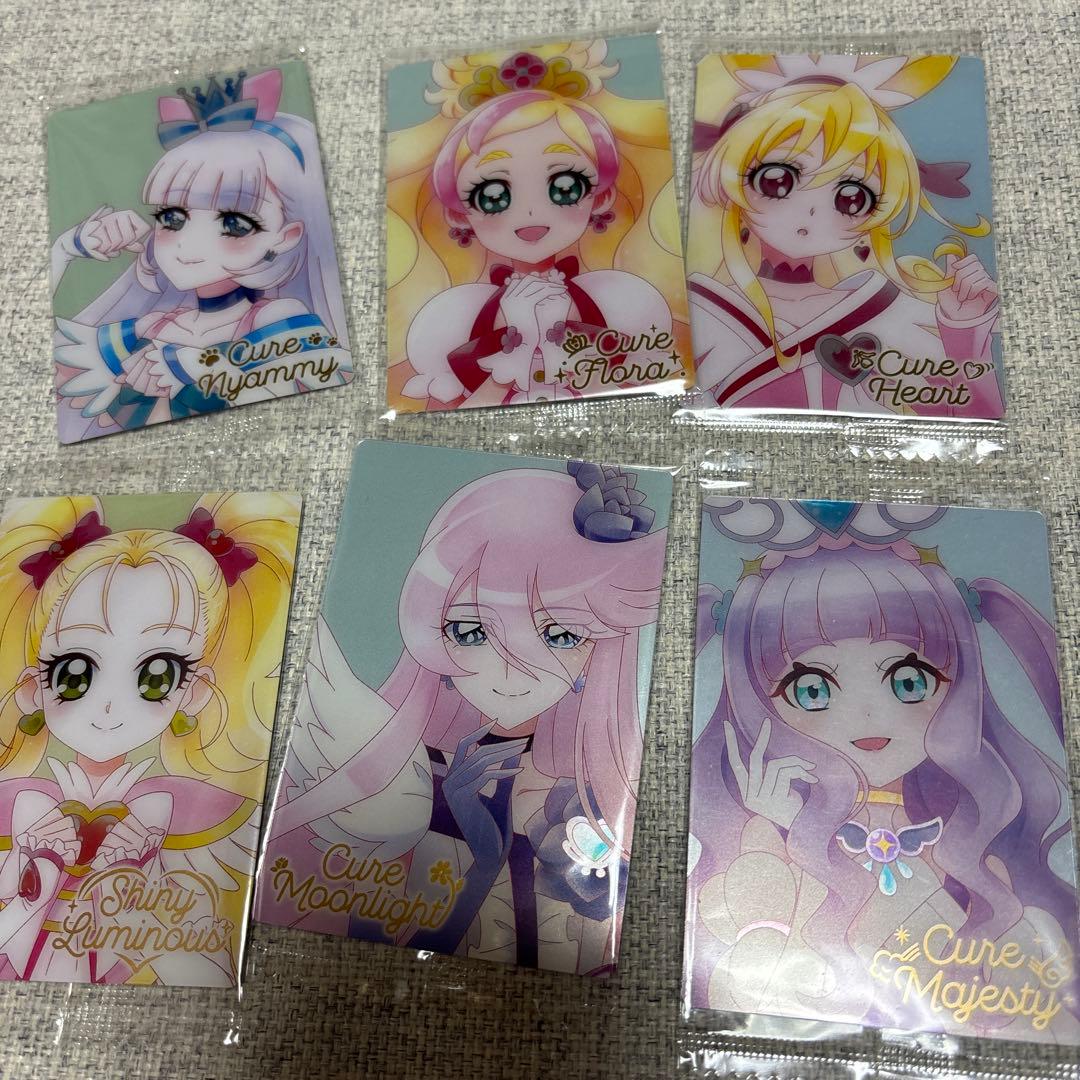 匿名配送】プリキュア ウエハース カード HRニャミー等 13枚セット 未