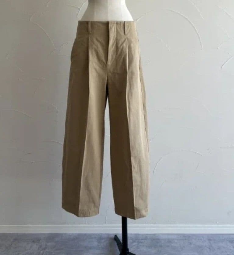 未使用】エコバッグ付JULYNINE チノパン М ベージュ - メルカリ