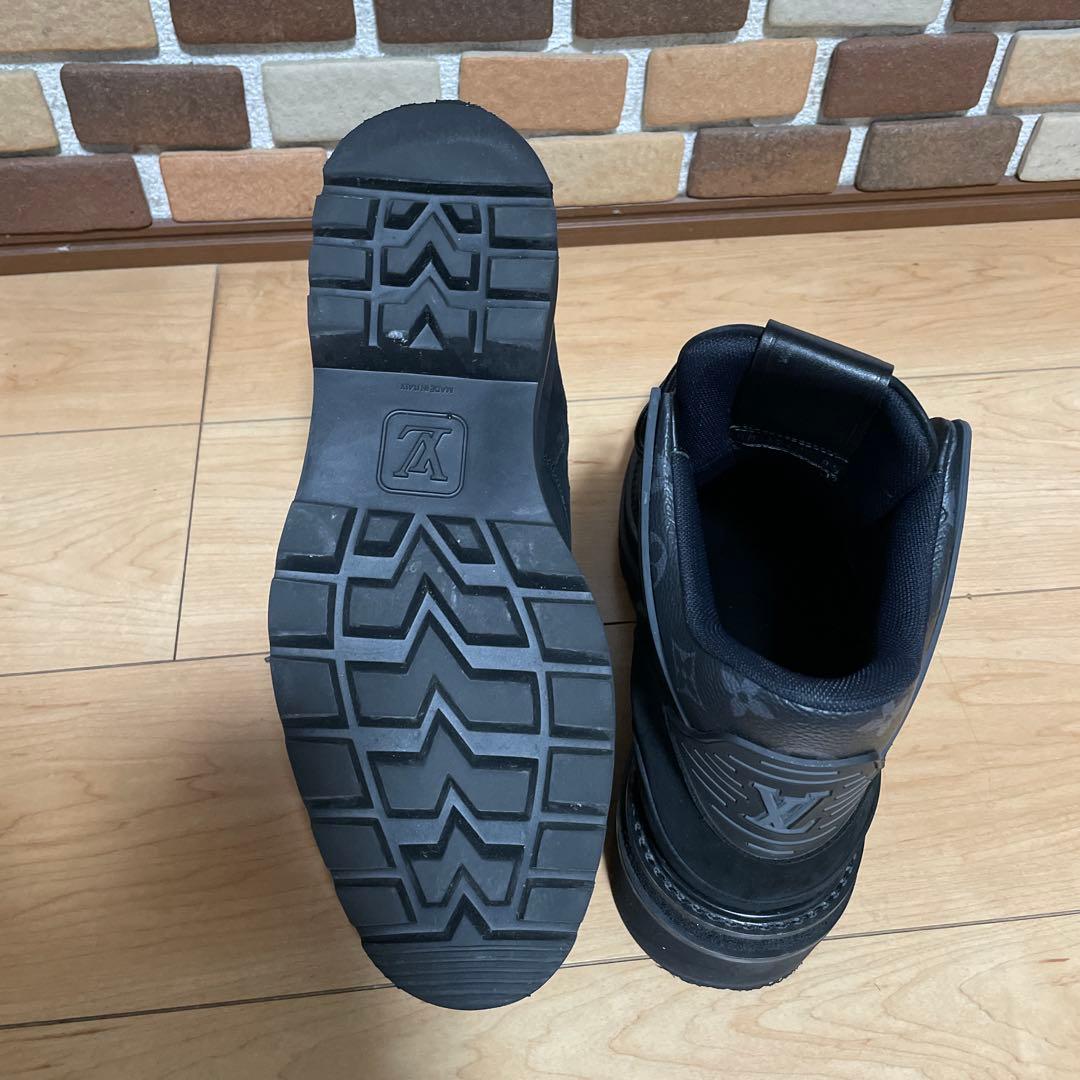 美品《希少》【LV×NBA 】オーベルカンフ・ライン アンクルブーツ ヴィトン