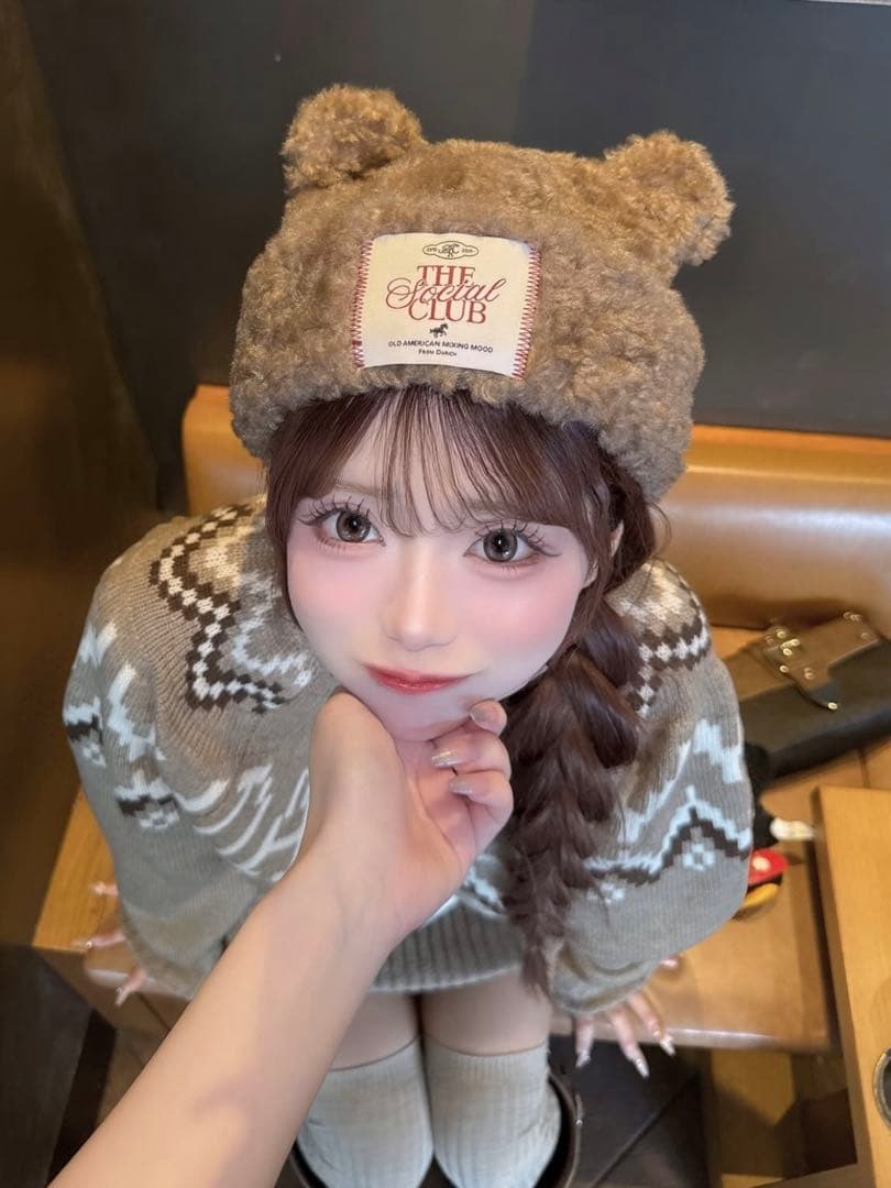 新品・未開封♡Darich♡テディベアハット MOC - メルカリ