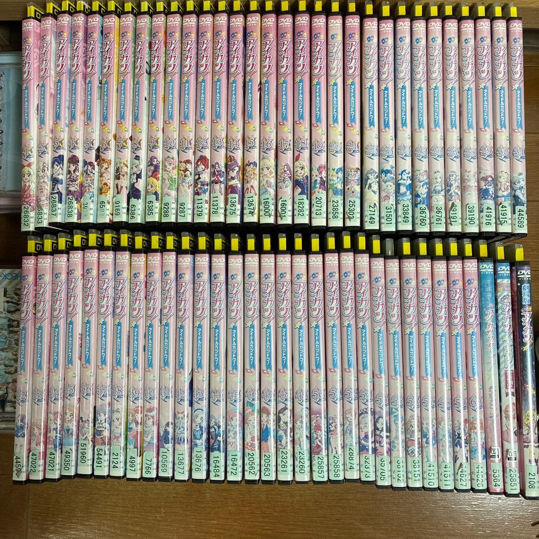 アイカツ！ DVD 全60巻＋映画3枚セット - メルカリ