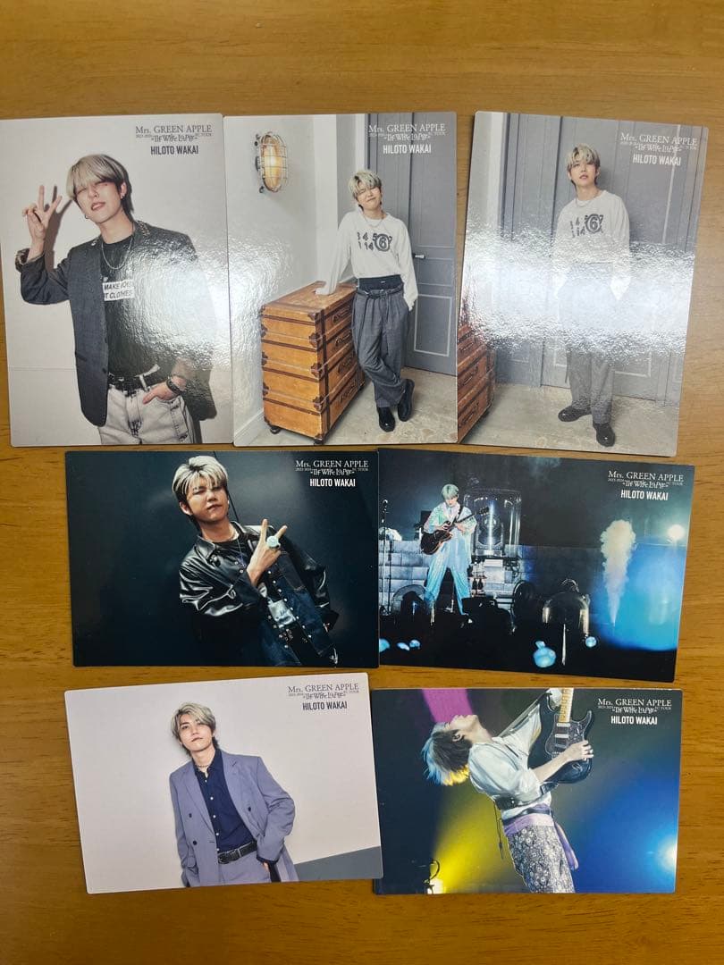 Mrs. GREEN APPLE 若井滉斗 フォトカード まとめ売り - メルカリ