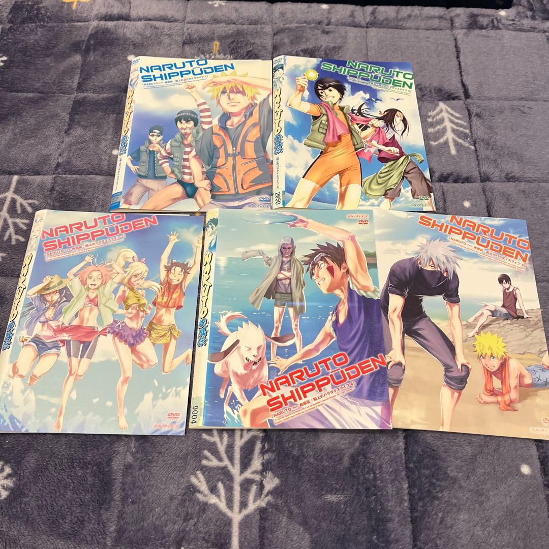 NARUTO疾風伝 船上のパラダイス DVD 全巻 全5巻セット - メルカリ
