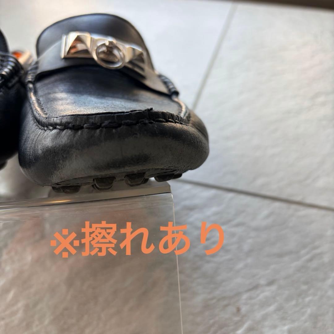 【使用感あり】Hermes エルメス モカシン 《アーヴィング》