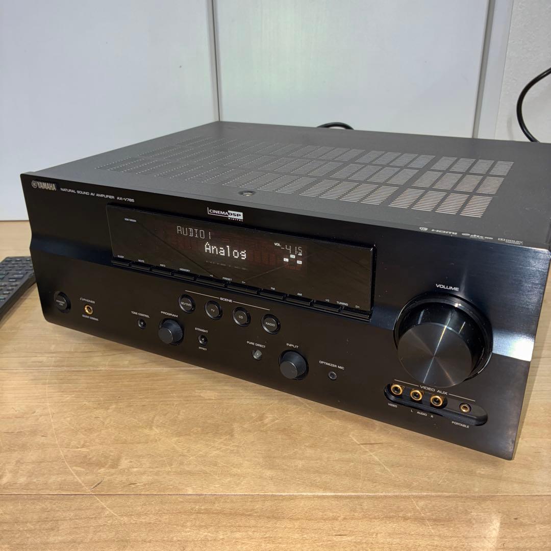 YAMAHA いい音　動作品　ヤマハ　AX-V765　7.1ch　AVアンプ