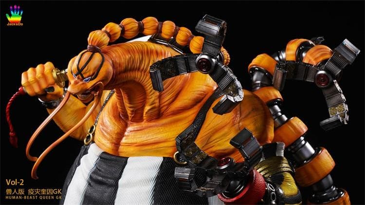 ワンピース 人獣型 クイーン フィギュア 塗装済み完成品 ガレージ