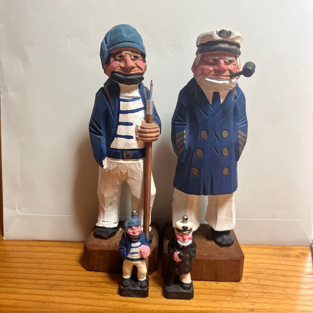 マドロス人形船長と漁師値下げしました - メルカリ