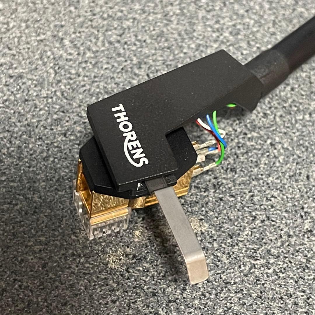 THORENS カートリッジ レコード 金メッキ端子ジャンク