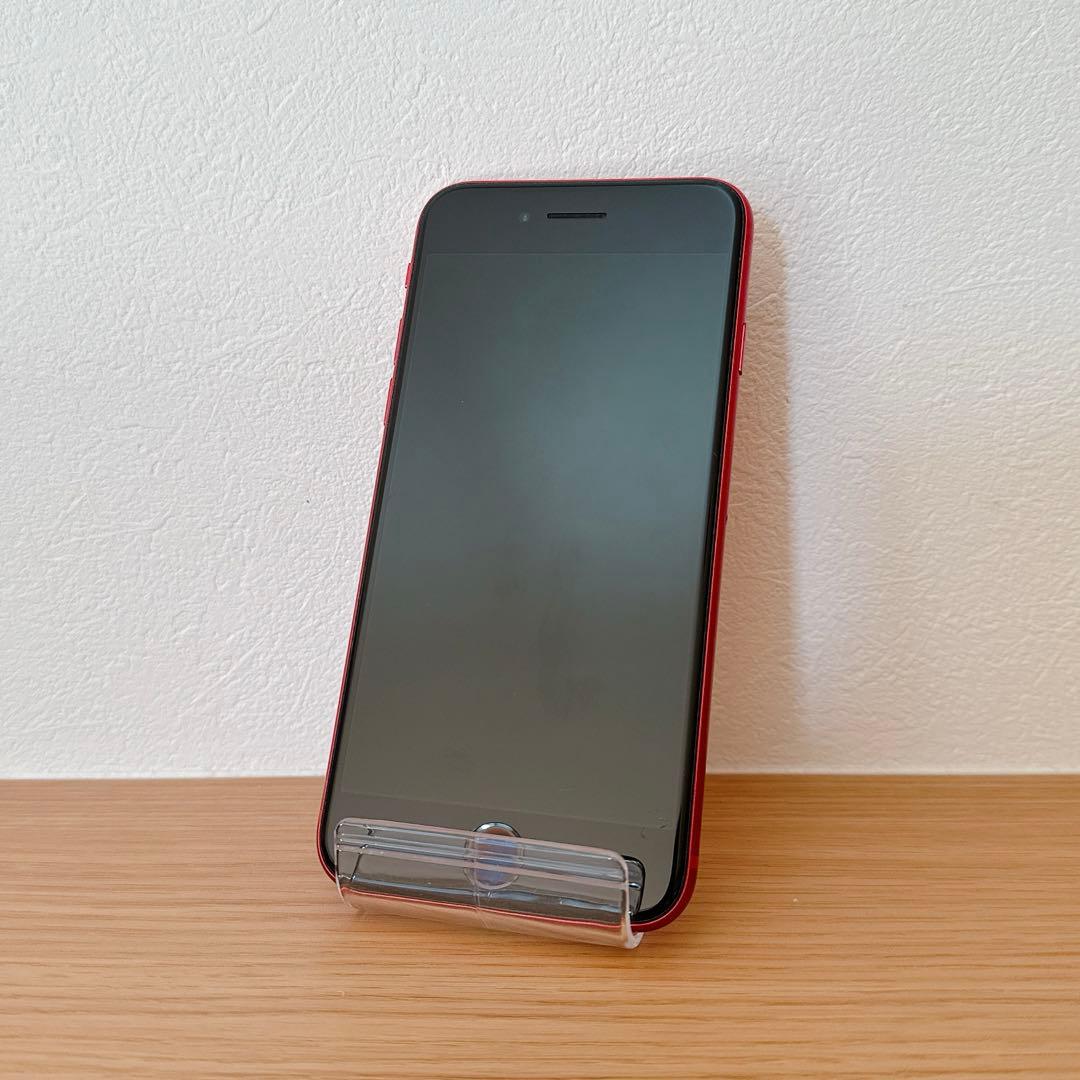 iPhone SE2 64GB RED プロダクトレッド SIMフリー【箱付属】 - メルカリ