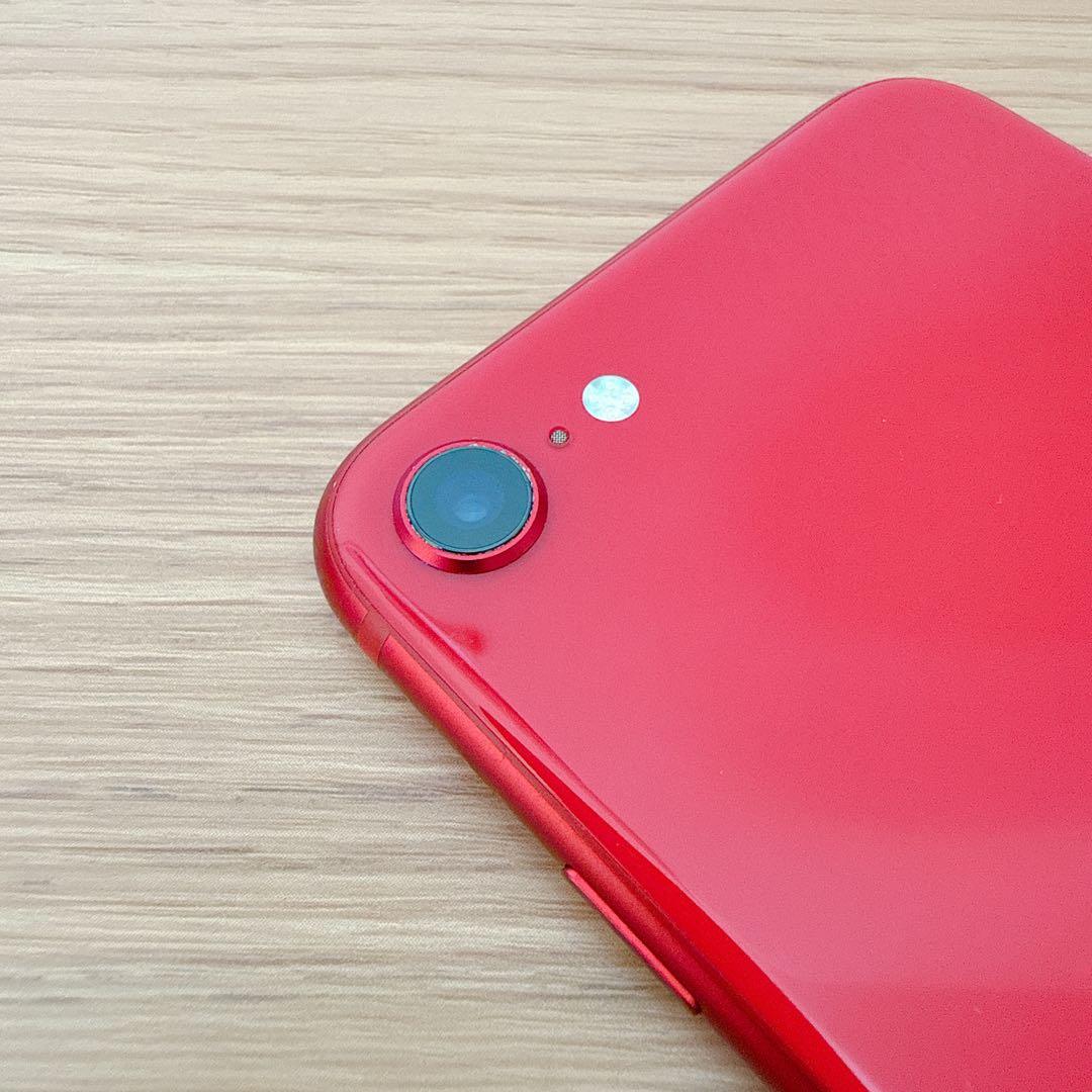 iPhone SE2 64GB RED プロダクトレッド SIMフリー【箱付属】 - メルカリ