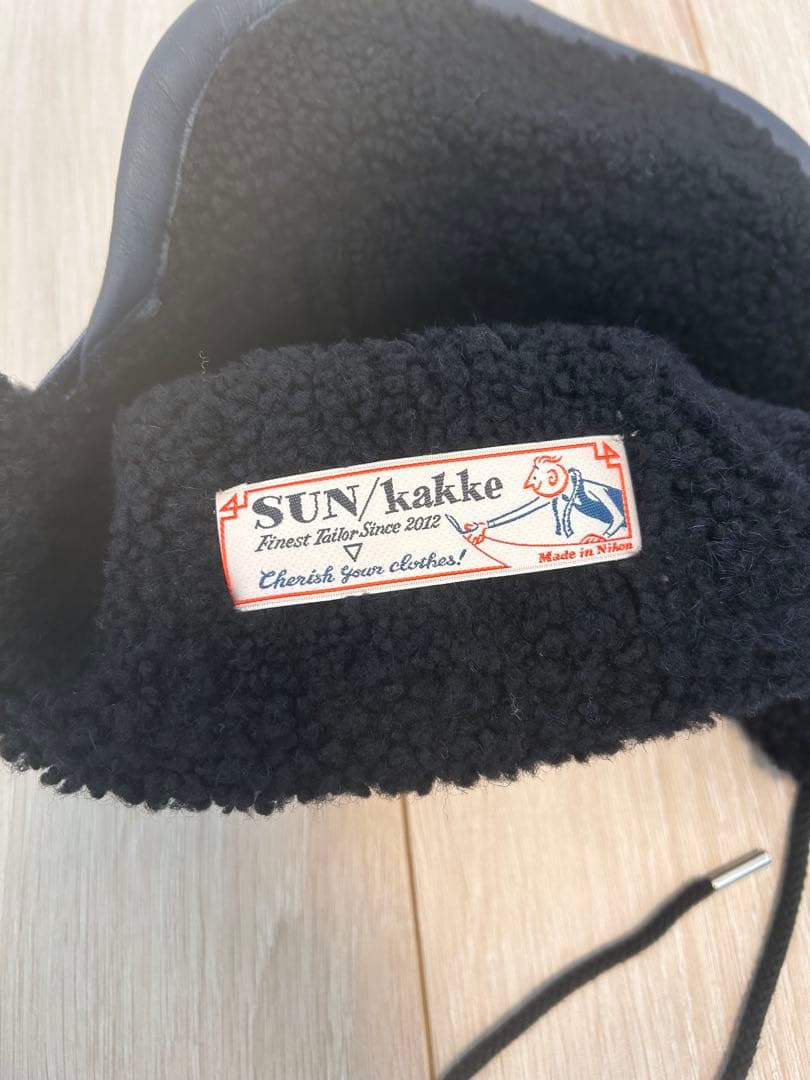sun/kakke ムートンフライトキャップ - メルカリ