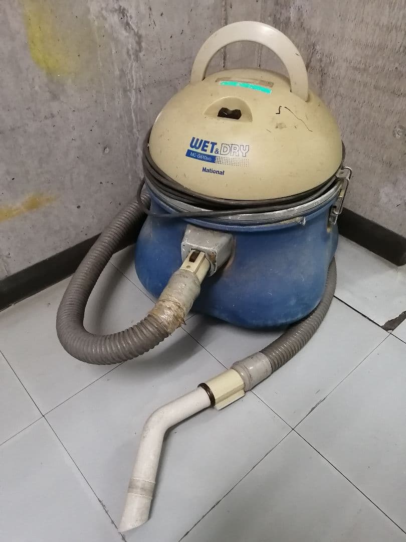ナショナル 乾湿両用掃除機 MC-G600WD 動作確認済 - メルカリ