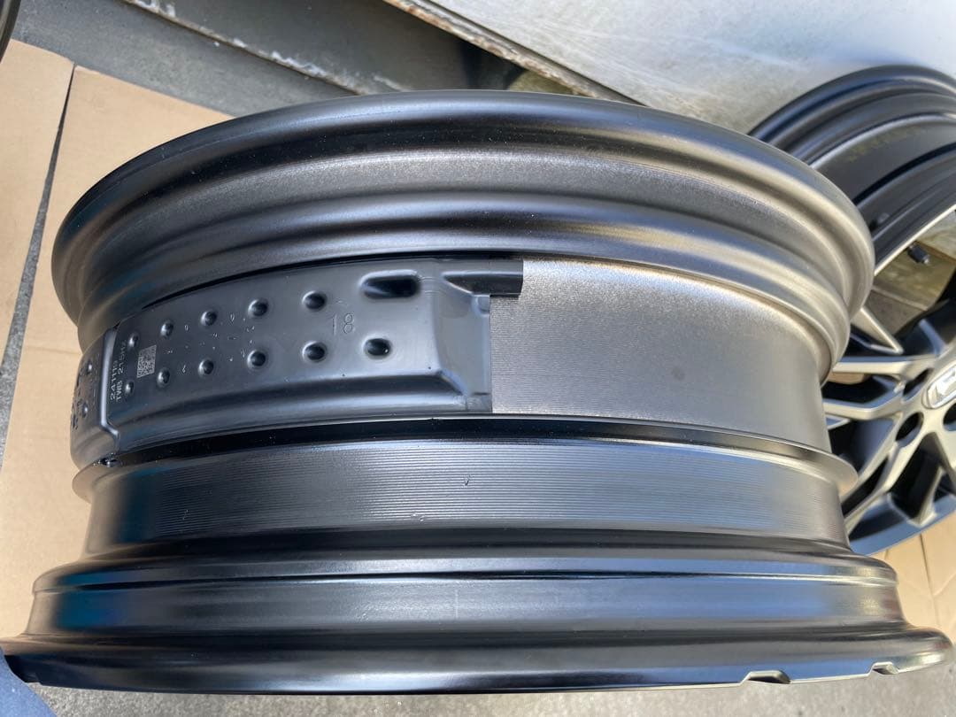 yossy様 専用 オデッセイ 18インチ ブラックスポークホイール 4個