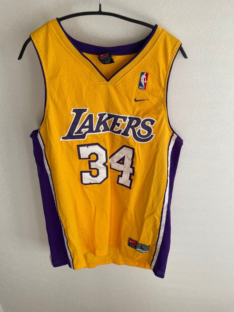 NBA ユニフォーム LAKERS　NIKE製　シャキール　オニール　L NIKE（ナイキ） NBA シャキール・オニール ロサンゼルス・レイカーズ