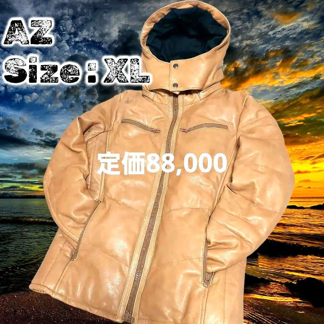 m*o様 【本革】AZ byjunhashimoto 羊革 レザーダウン キムタ 雰囲気極上】AZ byjunhashimoto 羊革 レザーダウン キムタク-が登場