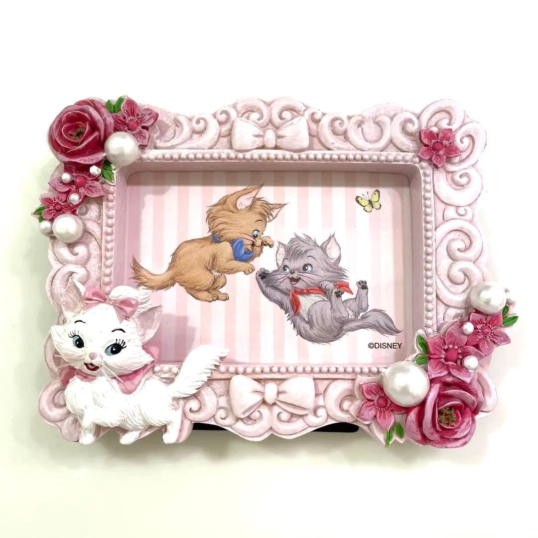 ディズニーストア おしゃれキャット マリー フォトフレーム レア