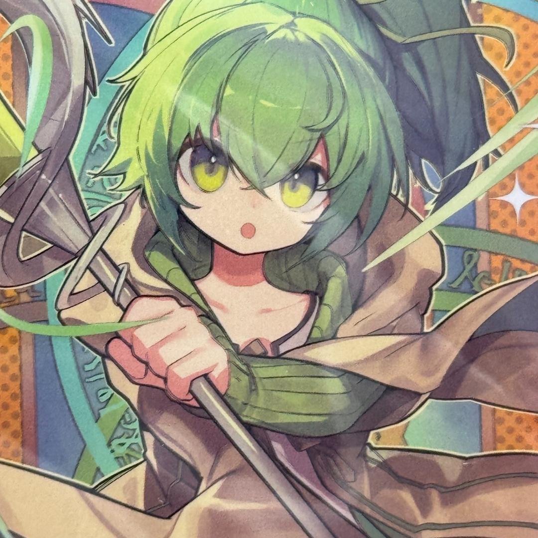 Ys63c 蒼翠 風霊使いウィン 60枚 遊戯王 カードスリーブ プロテクター