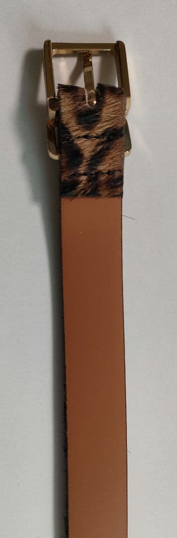 MAISON BOINET メゾンボワネ ベルト レオパード ハラコ - メルカリ