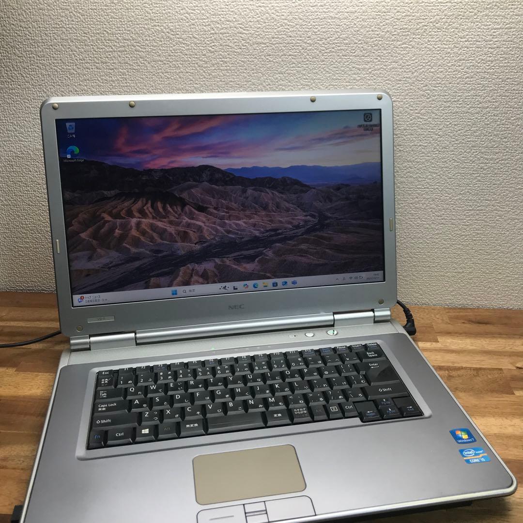 NEC ノートPC 大容量SSD512GB /Windows11 Pro 訳あり 新品SSD512G Windows11 中古ノートパソコン NEC VersaPro VKT16