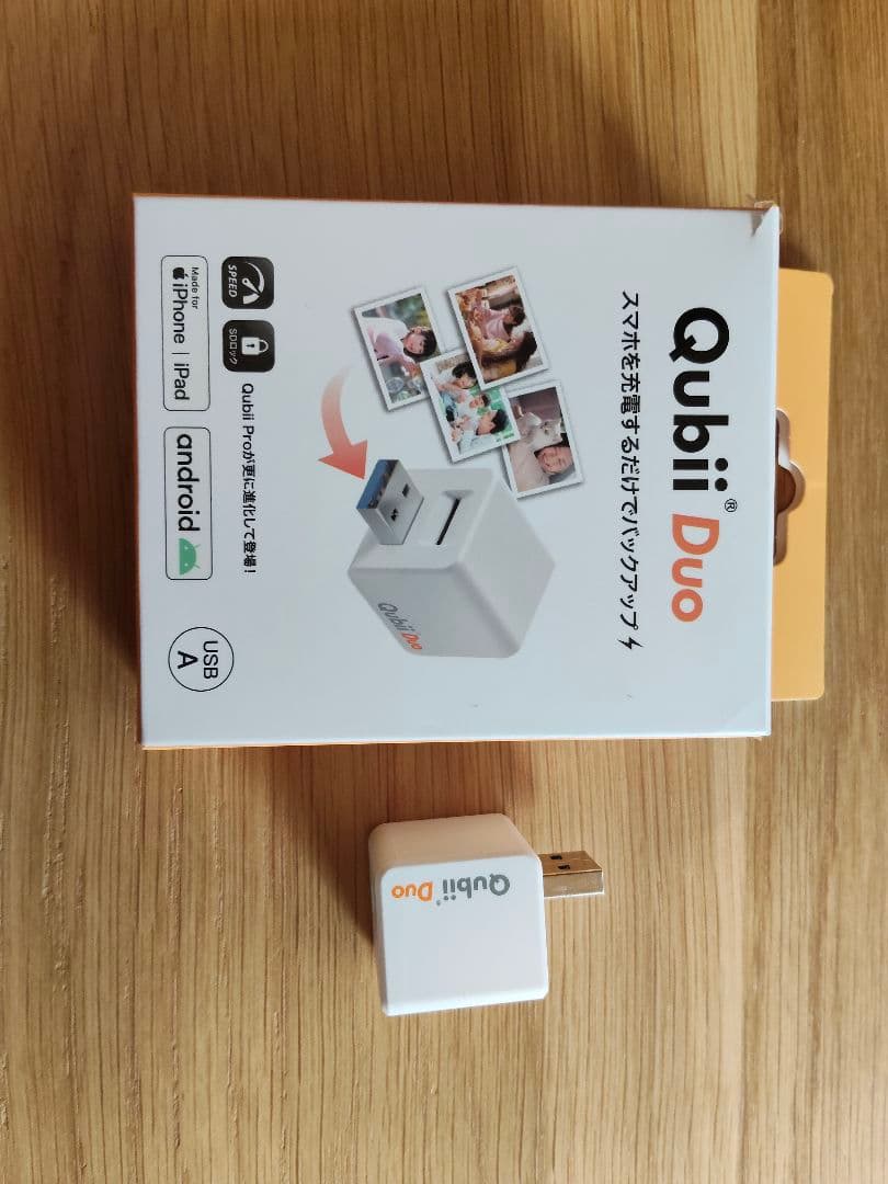 Qubii Duo スマートフォンバックアップ - メルカリ