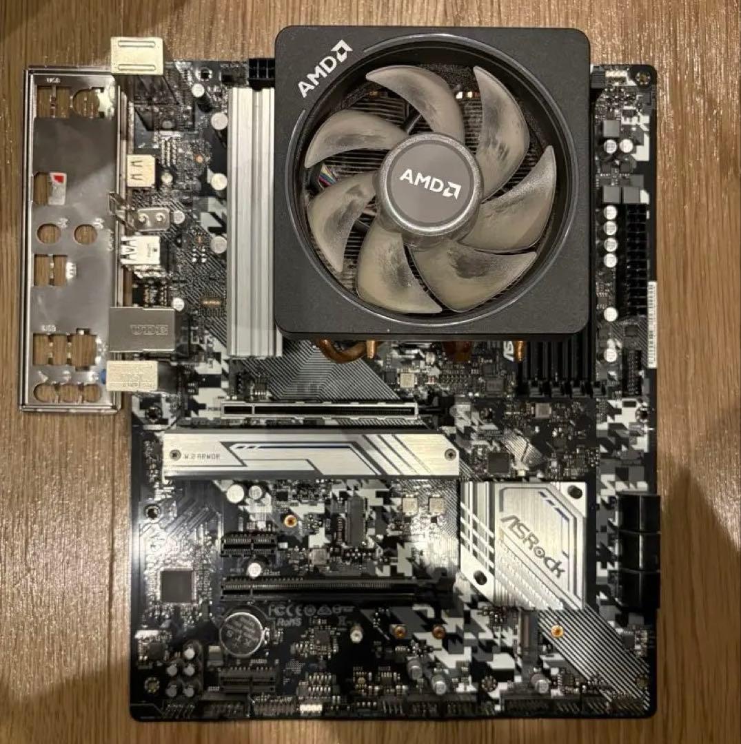 Ryzen 5 3600 ASRock B550 TW CPUマザーボードセット - メルカリ