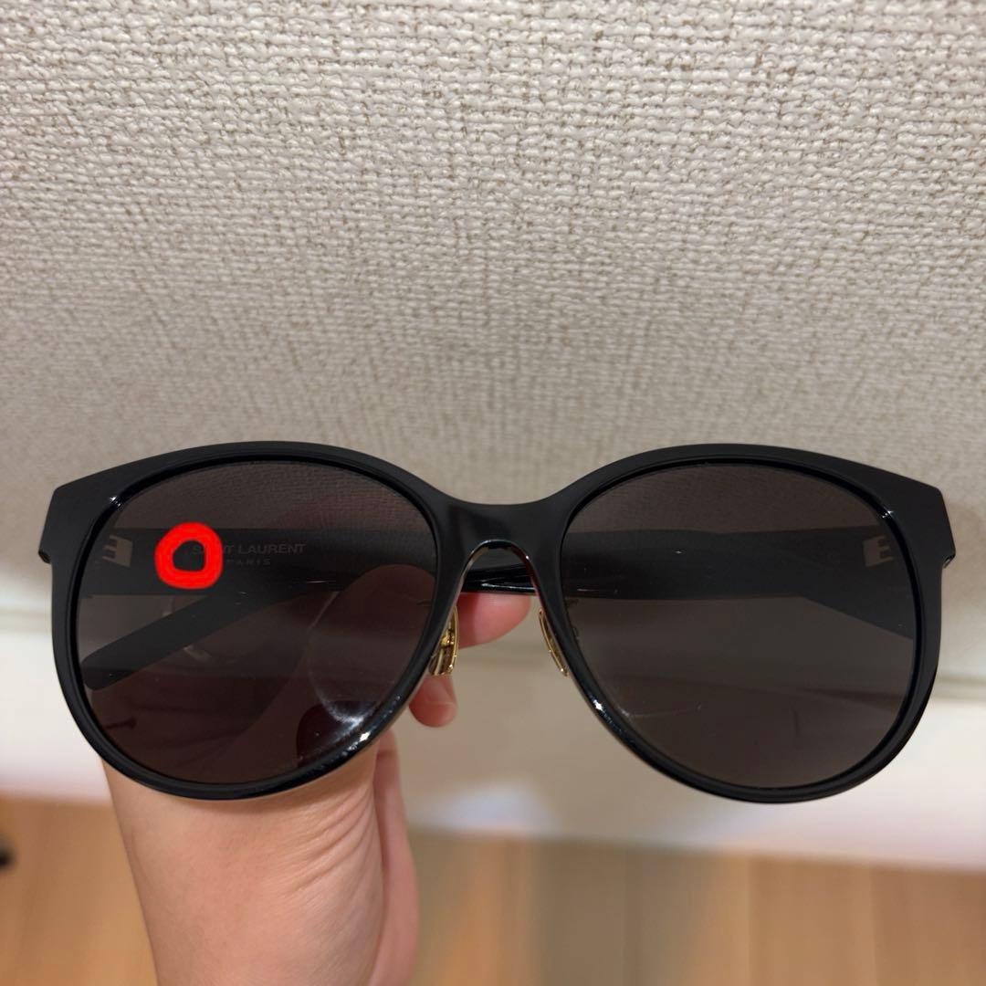 サンローラン YSL金具 サングラス SL M39/K ブラック - メルカリ