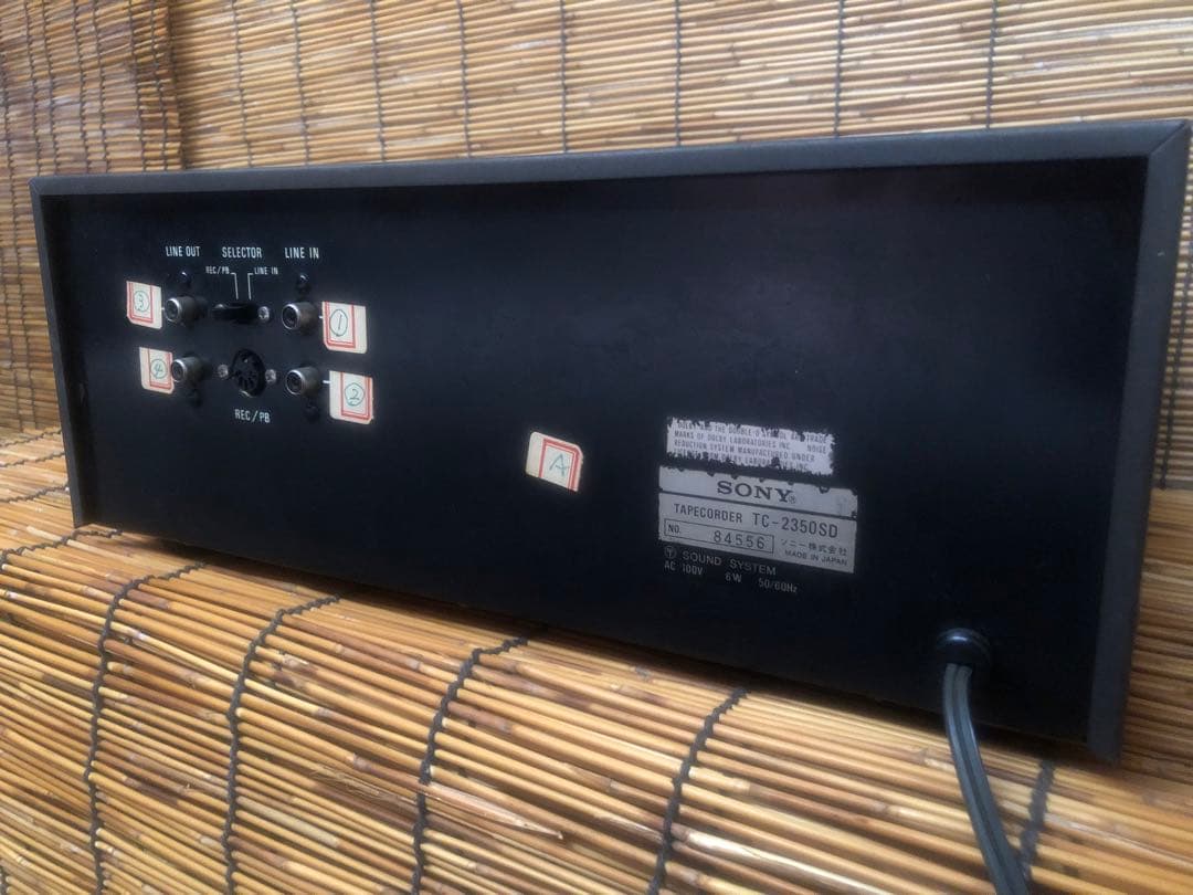 整備品 SONY TC-2350SD カセットデッキ - メルカリ