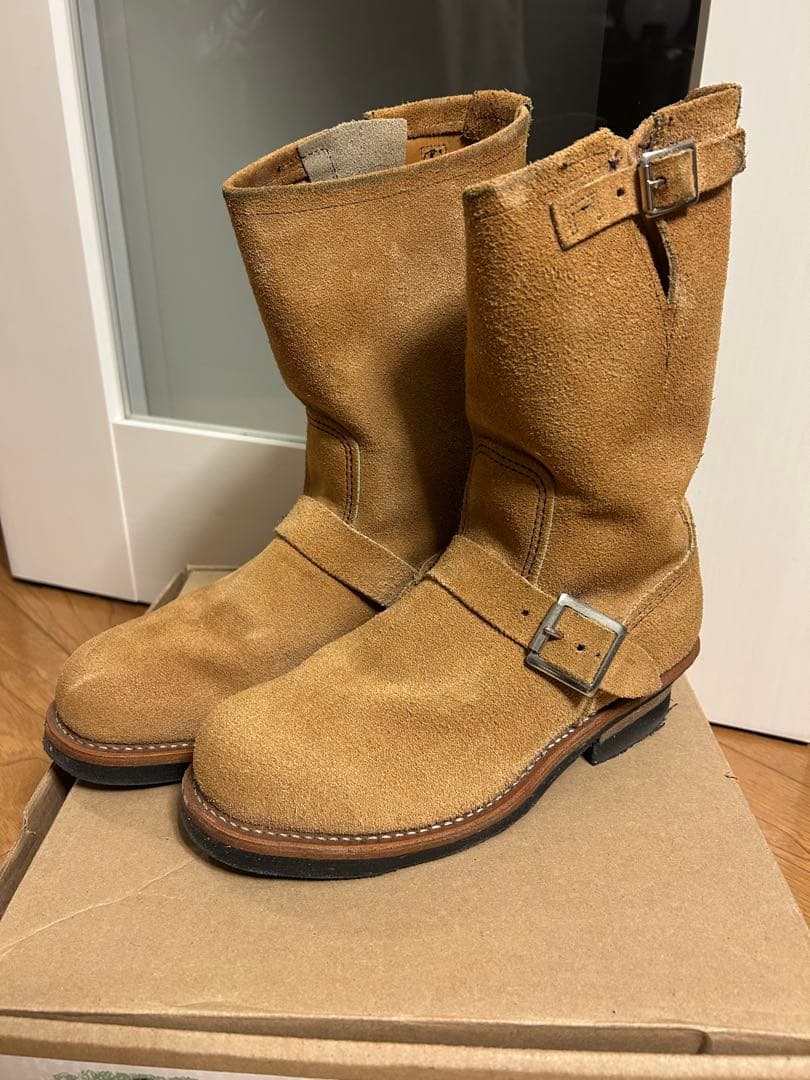 RED WING 9269 スエード エンジニアブーツ 7.5D 25.5cm