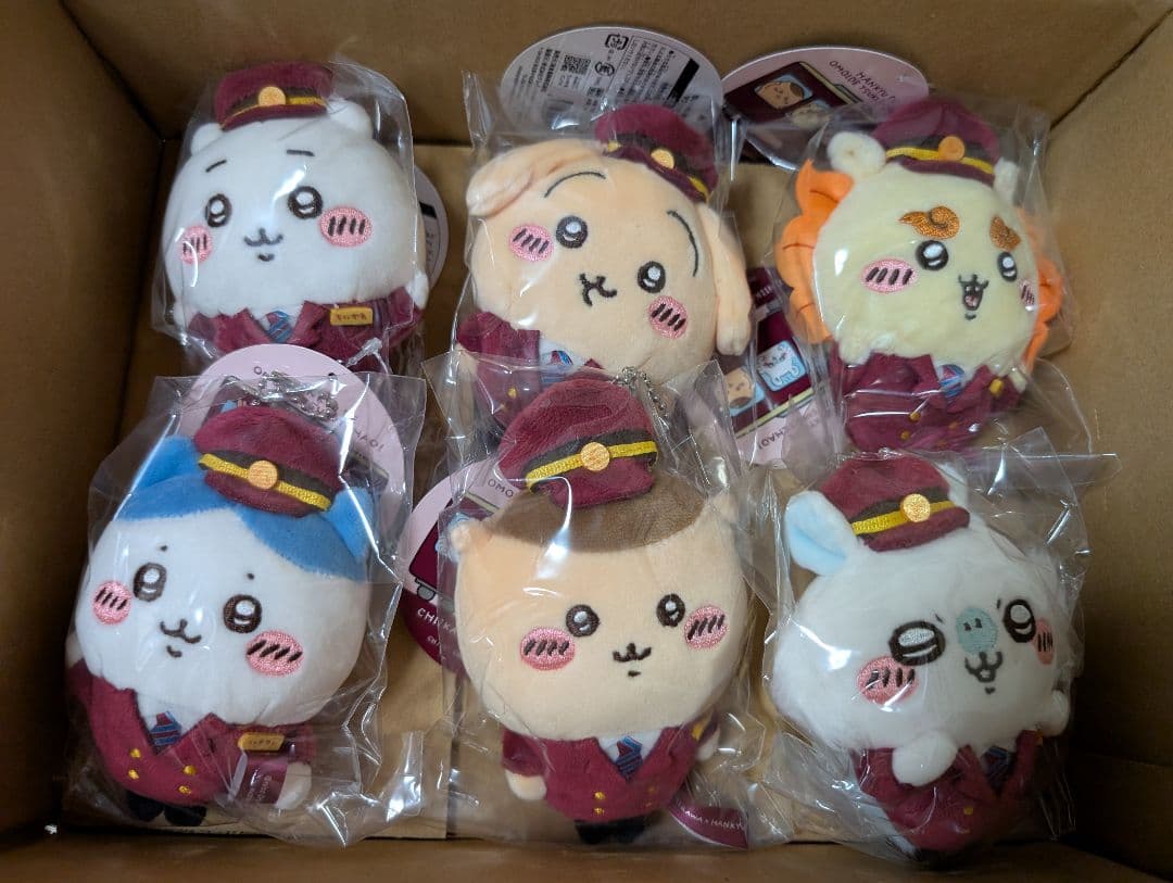 ちいかわ　阪急電車なマスコット　コンプリートセット ちいかわ 阪急電車なマスコット（ちいかわ） | ちいかわマーケット