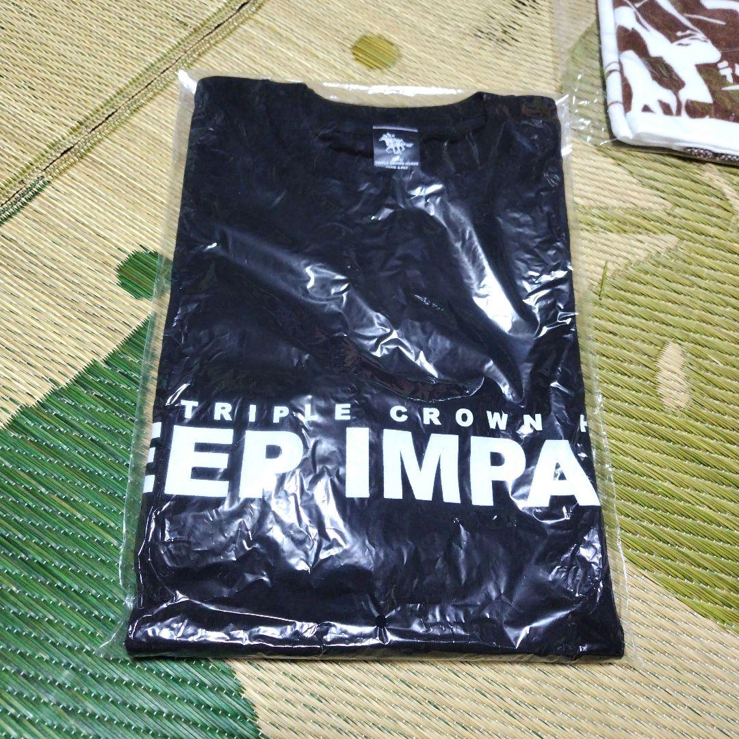 競馬 ディープインパクト三冠記念グッズ Tシャツ タオル キャップ