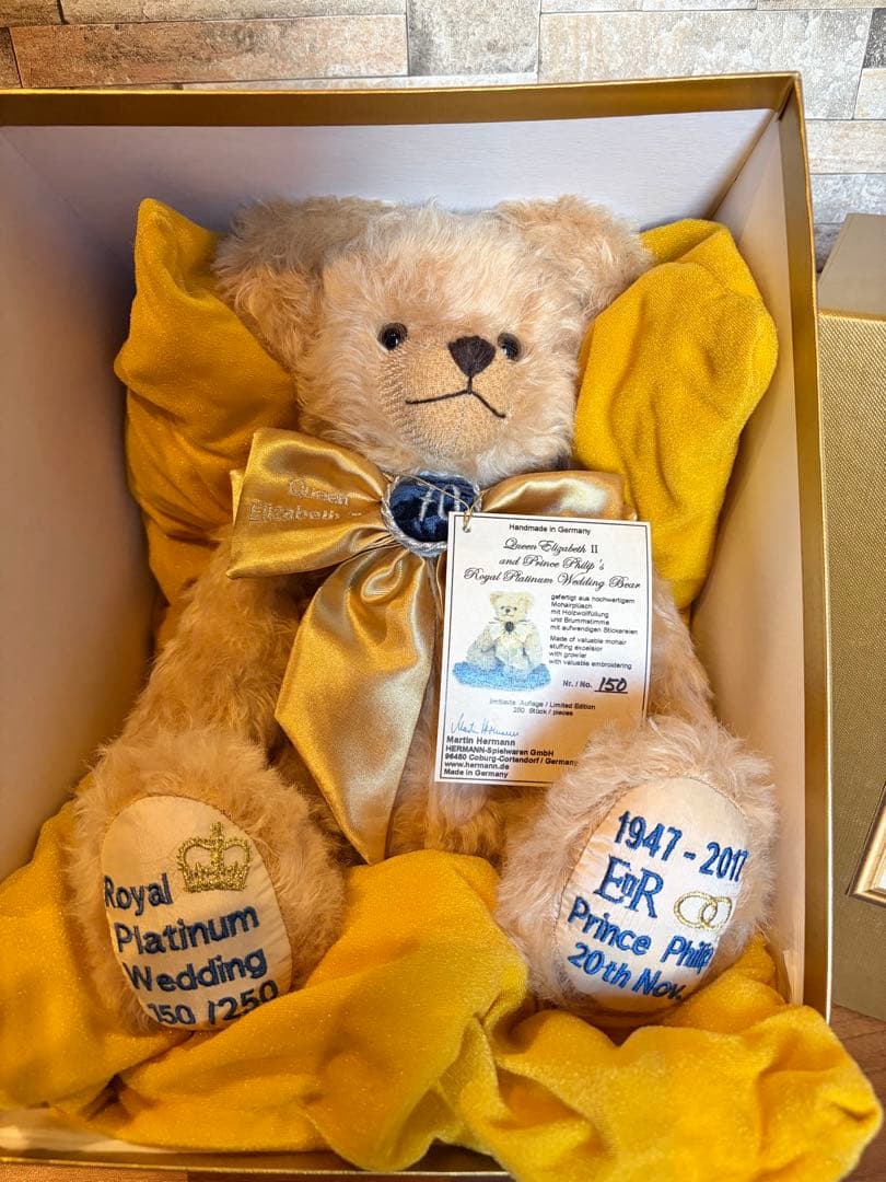 Hermann イギリス王室 限定テディベア - メルカリ