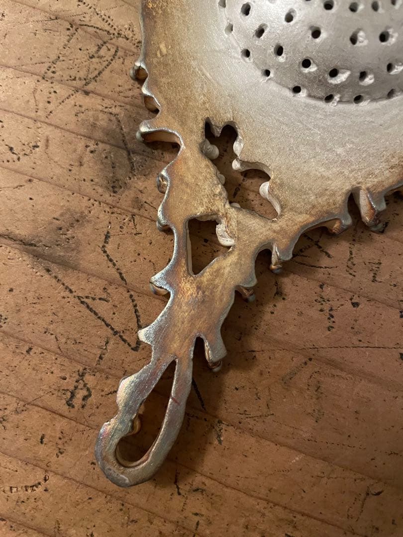 k*o様 伊藤剛俊 銀彩 ティーストレーナー