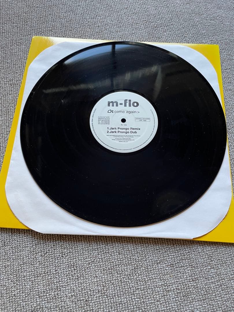 m−flo come again レコード 入手困難 エムフロー - メルカリ