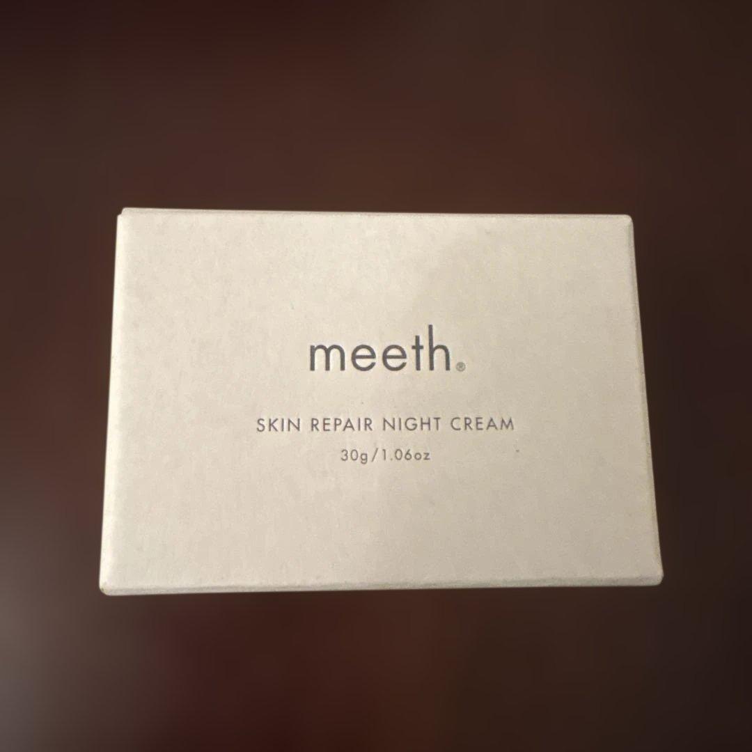 meeth. SKIN REPAIR NIGHT CREAM 30g - メルカリ