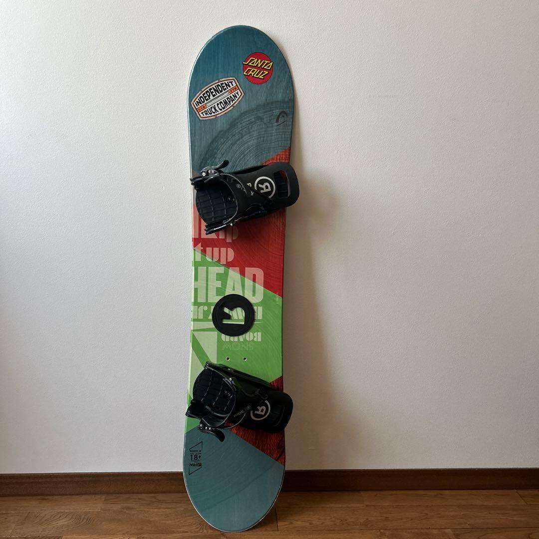 HEAD スノーボード 板　バインディング付き　キッズ　118cm HEAD（ヘッド） LYTRIDE JR ライトライドジュニア 343644 24-25年