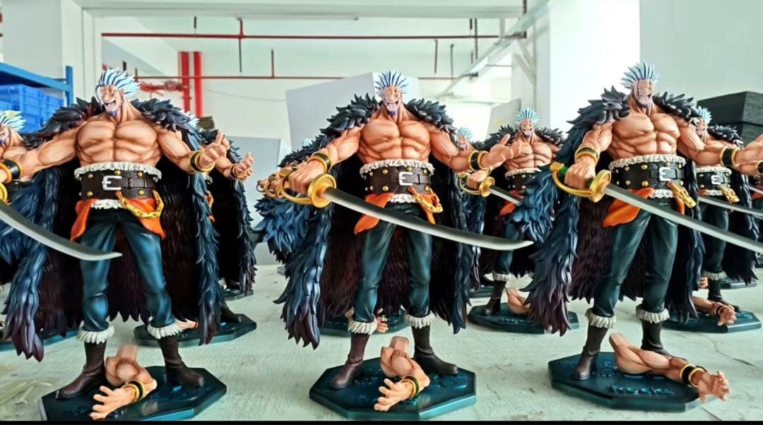 ワンピース ロックス・D・ジーベック ガレージキット フィギュア 完成