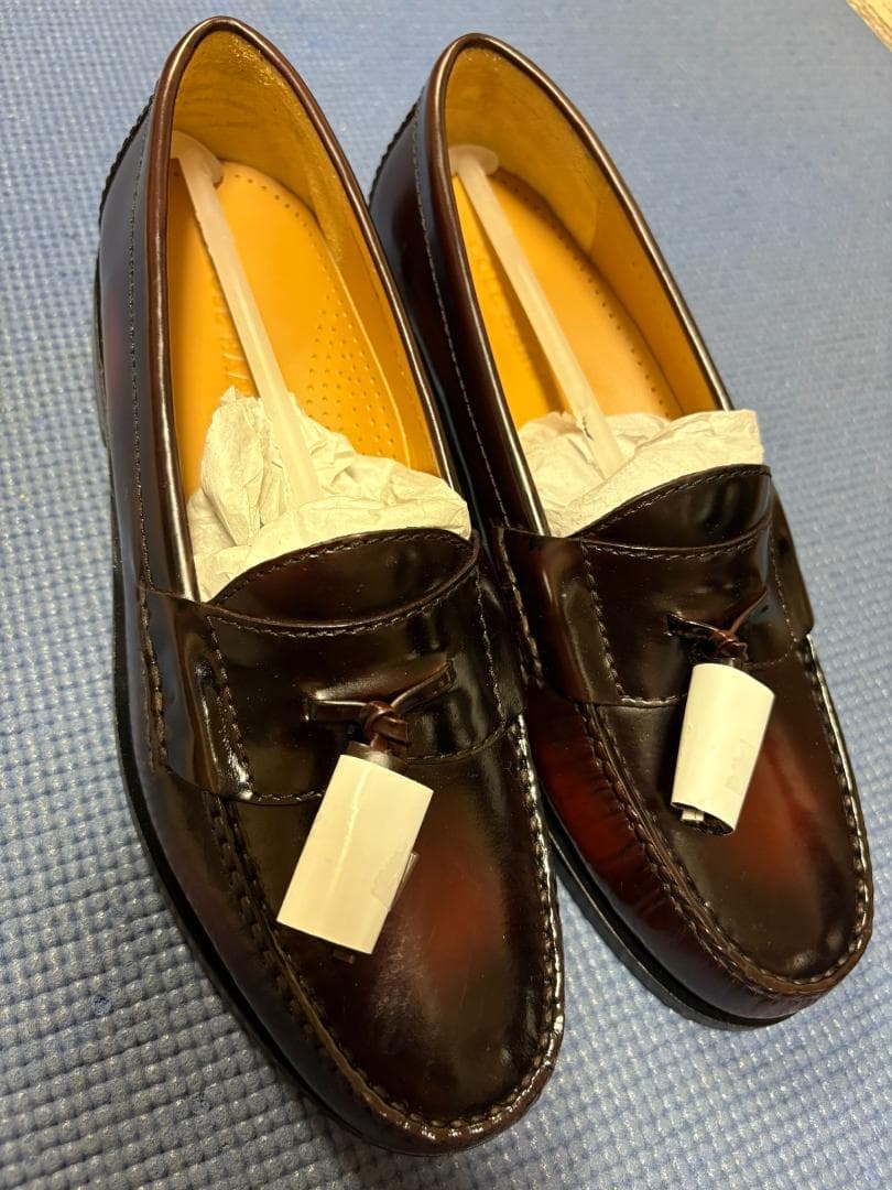 【未使用品】COLE HAAN　タッセルローファー　バーガンディ　25.5cm