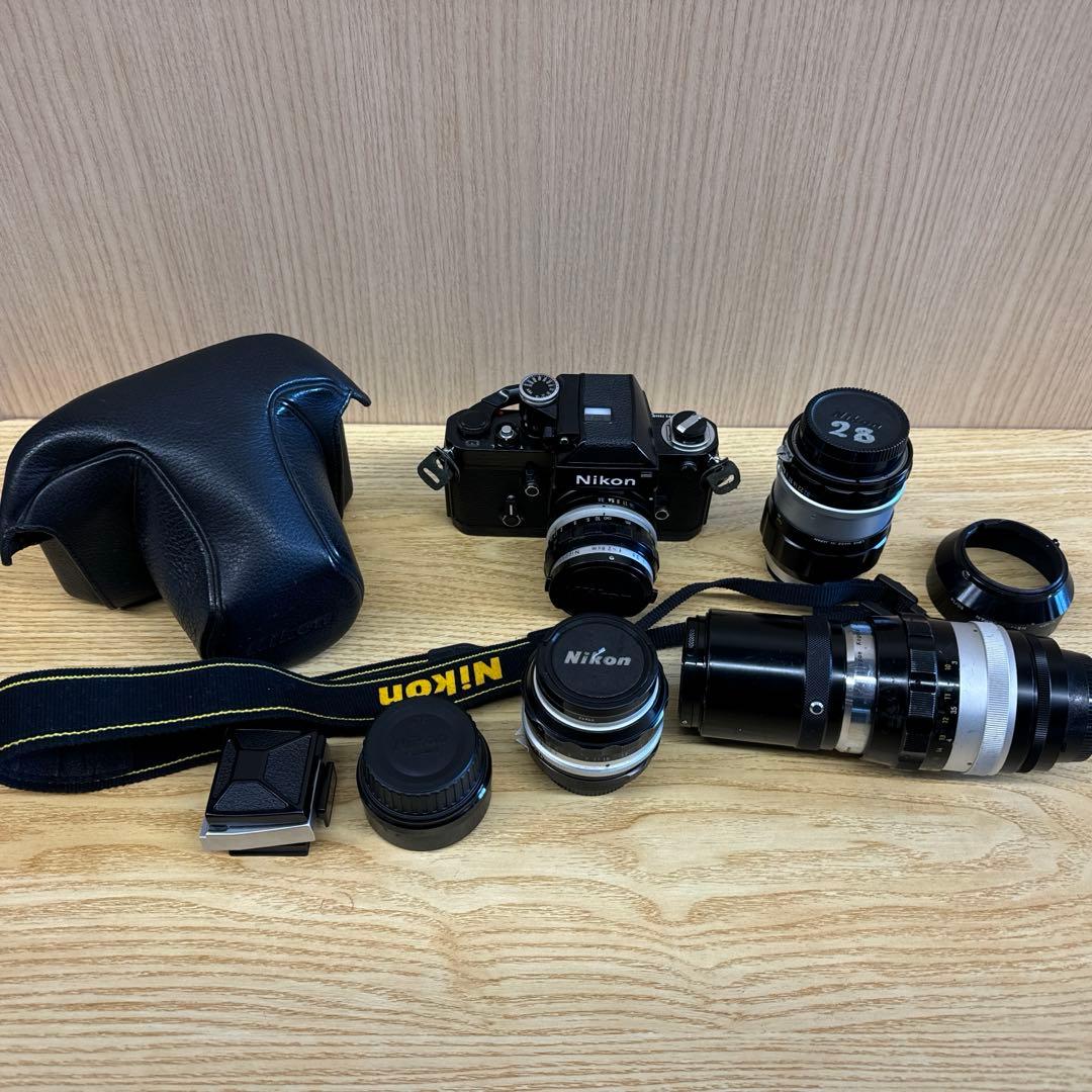 d*9様 Nikon F2 一眼レフカメラ NIKKOR 50mm他フルセット Nikon F2 一眼レフカメラ NIKKOR 50mm他フルセット