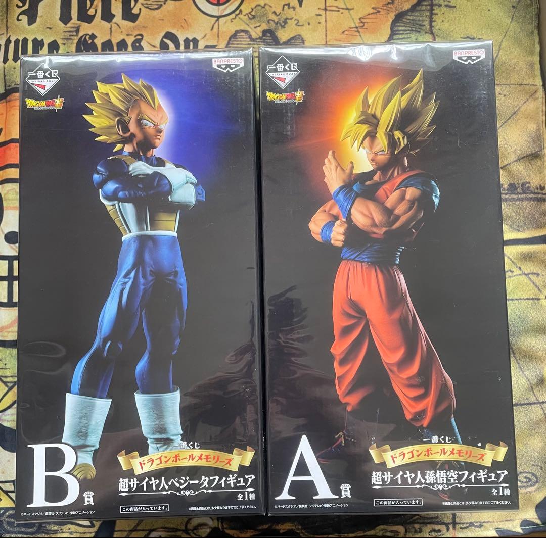 【超希少、超美品】【コレクター放出品】超サイヤ人ベジータ&孫悟空フィギュアセット ドラゴンボール 悟空 ベジータ フィギュア 超サイヤ人 セット｜Yahoo