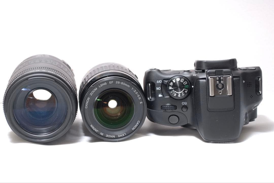 ✨新品級✨超望遠レンズデビューに✨CANON KISS X7✨極少シャッター数